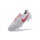 Nike Tiempo Legend VII FG - Chaussures Nike 2017 Blanc Rouge