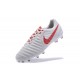 Nike Tiempo Legend VII FG - Chaussures Nike 2017 Blanc Rouge