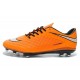 2014/2015 Chaussure de Football Nike Hypervenom Phantom FG Orange Blanc