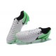 Nike Tiempo Legend VII FG - Chaussures Nike 2017 Blanc Vert Noir