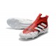 Nouveau Adidas ACE 17+ Purecontrol FG Chaussure de Foot Rouge Blanc Noir