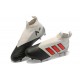 Nouveau Adidas ACE 17+ Purecontrol FG Chaussure de Foot Gris Rouge Noir