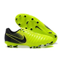 Nike Tiempo Legend VII FG - Chaussures Nike 2017 Volt Noir