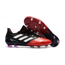 Nouveau Chaussure de foot Adidas Ace 17.1 FG Noir Rouge Blanc