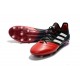 Nouveau Chaussure de foot Adidas Ace 17.1 FG Noir Rouge Blanc