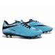 Pas Cher Crampons Nike Hypervenom Phantom FG Bleu Noir Blanc