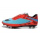 Nouvelle Chaussure Homme Nike Hypervenom Phantom FG Bleu Rouge Noir