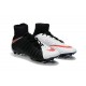 Nouvelles Crampons Foot - Chaussure Hypervenom Phantom III ACC DF FG Noir Blanc Rouge