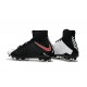 Nouvelles Crampons Foot - Chaussure Hypervenom Phantom III ACC DF FG Noir Blanc Rouge