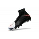 Nouvelles Crampons Foot - Chaussure Hypervenom Phantom III ACC DF FG Noir Blanc Rouge