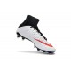 Nouvelles Crampons Foot - Chaussure Hypervenom Phantom III ACC DF FG Noir Blanc Rouge