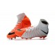 Nouvelles Crampons Foot - Chaussure Hypervenom Phantom III ACC DF FG Blanc Orange Noir