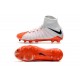 Nouvelles Crampons Foot - Chaussure Hypervenom Phantom III ACC DF FG Blanc Orange Noir