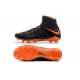 Nouvelles Crampons Foot - Chaussure Hypervenom Phantom III ACC DF FG Orange Noir