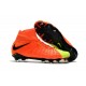 Nouvelles Crampons Foot - Chaussure Hypervenom Phantom III ACC DF FG Orange Volt Noir