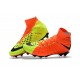 Nouvelles Crampons Foot - Chaussure Hypervenom Phantom III ACC DF FG Orange Volt Noir