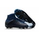 Nouvelles Crampons Foot - Chaussure Hypervenom Phantom III ACC DF FG Noir Bleu