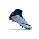 Nouvelles Crampons Foot - Chaussure Hypervenom Phantom III ACC DF FG Noir Bleu