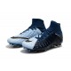 Nouvelles Crampons Foot - Chaussure Hypervenom Phantom III ACC DF FG Noir Bleu