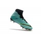 Nouvelles Crampons Foot - Chaussure Hypervenom Phantom III ACC DF FG Aqua Blanc Volt