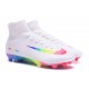 2017 Nouveau Chaussures de Football Mercurial Superfly V FG Blanc Rose Volt Vert Bleu Violet