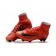 Chaussures de Foot Nike Mercurial Superfly V FG Rouge Noir