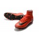 Chaussures de Foot Nike Mercurial Superfly V FG Rouge Noir