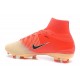 2017 Nouveau Chaussures de Football Mercurial Superfly V FG Rouge Or Noir