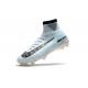 Chaussures de Foot Nike Mercurial Superfly V FG CR7 Gris Noir Blanc