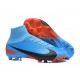 2017 Nouveau Chaussures de Football Mercurial Superfly V FG Bleu Rouge Noir