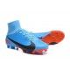 2017 Nouveau Chaussures de Football Mercurial Superfly V FG Bleu Rouge Noir