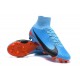 2017 Nouveau Chaussures de Football Mercurial Superfly V FG Bleu Rouge Noir