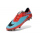 Nouvelle Chaussure Homme Nike Hypervenom Phantom FG Bleu Rouge Noir