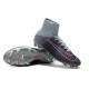 2017 Nouveau Chaussures de Football Mercurial Superfly V FG Gris Rose Noir