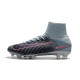 2017 Nouveau Chaussures de Football Mercurial Superfly V FG Gris Rose Noir