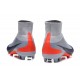 Chaussures de Foot Nike Mercurial Superfly V FG Gris Noir Orange