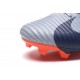 Chaussures de Foot Nike Mercurial Superfly V FG Gris Noir Orange