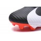 2017 Nouveau Chaussures de Football Mercurial Superfly V FG Noir Blanc Rouge