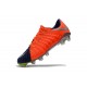 Chaussures de Football pour Hommes Nike Hypervenom Phantom III FG Orange Bleu Argent