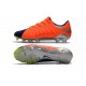 Chaussures de Football pour Hommes Nike Hypervenom Phantom III FG Orange Bleu Argent