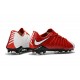 Chaussures de Football pour Hommes Nike Hypervenom Phantom III FG Rouge Blanc Noir