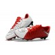 Chaussures de Football pour Hommes Nike Hypervenom Phantom III FG Rouge Blanc Noir
