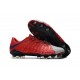 Chaussures de Football pour Hommes Nike Hypervenom Phantom III FG Rouge Gris Bleu