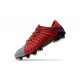 Chaussures de Football pour Hommes Nike Hypervenom Phantom III FG Rouge Gris Bleu