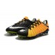 Chaussures de Football pour Hommes Nike Hypervenom Phantom III FG Jaune Noir