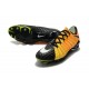 Chaussures de Football pour Hommes Nike Hypervenom Phantom III FG Jaune Noir