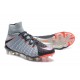 Nouvelles Crampons Foot - Chaussure Hypervenom Phantom III ACC DF FG Rising Fast Pack - Gris Noir Orange