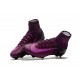 2017 Nouveau Chaussures de Football Mercurial Superfly V FG Violet Noir