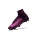 2017 Nouveau Chaussures de Football Mercurial Superfly V FG Violet Noir