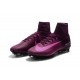 2017 Nouveau Chaussures de Football Mercurial Superfly V FG Violet Noir